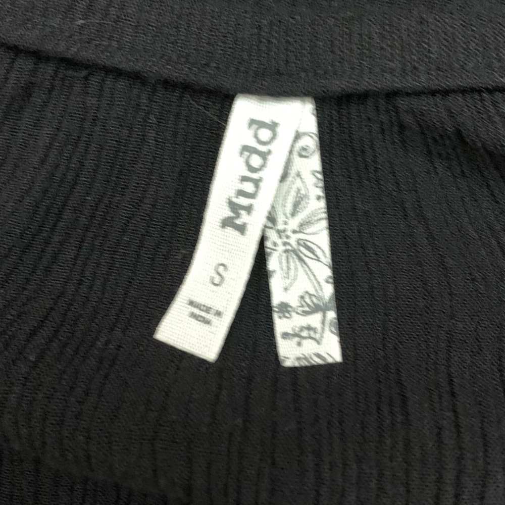 Mudd Black Jumper Gathered Waist - Picture 4 of 6